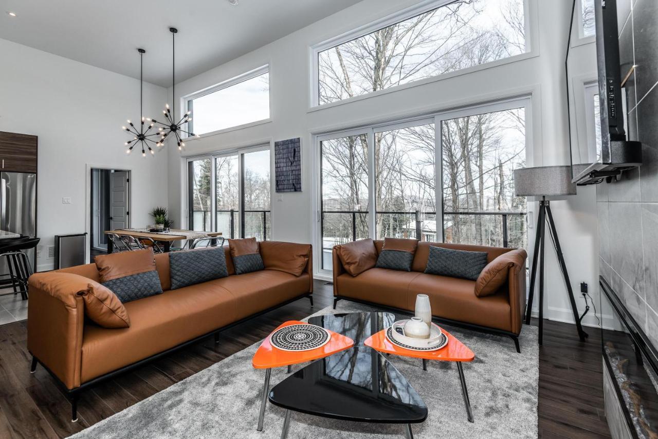 Luxurious Villa Tremblant 4 Bdrs W Hot Tub B5 La Conception Esterno foto