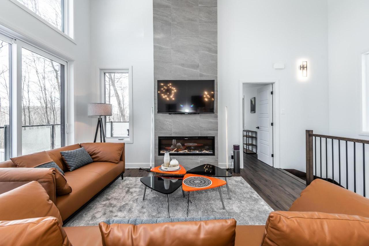 Luxurious Villa Tremblant 4 Bdrs W Hot Tub B5 La Conception Esterno foto